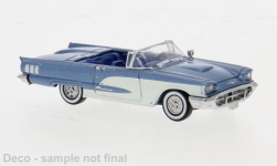 Brekina 18204 - H0 - Ford Thunderbird, offen - blau/weiß